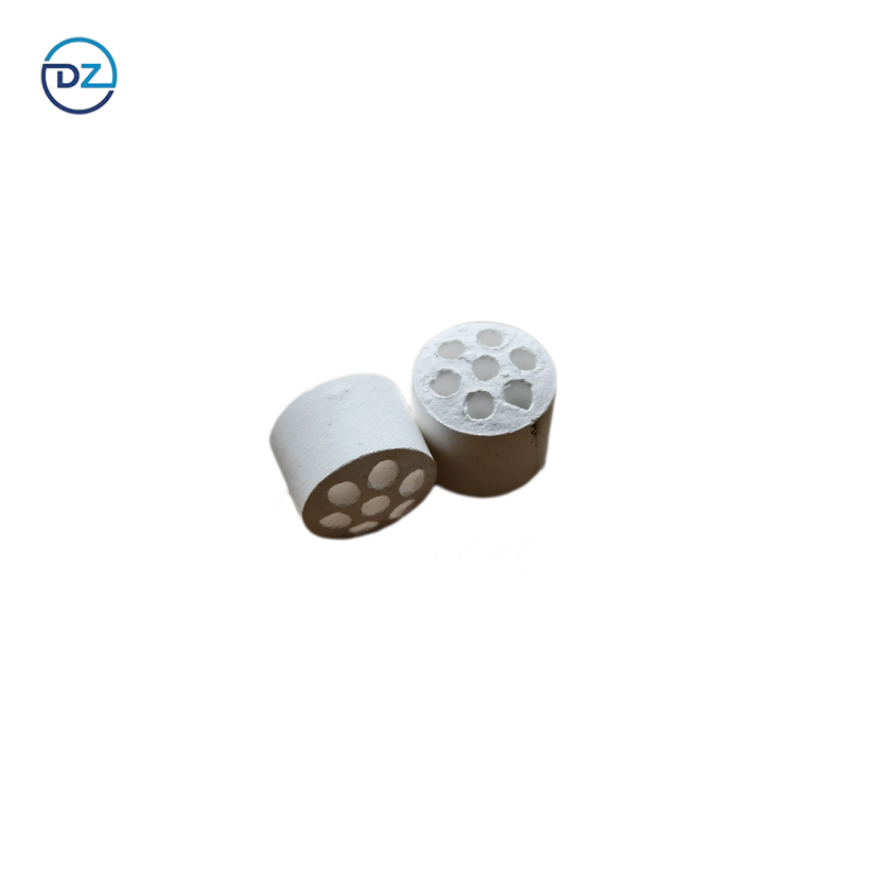 7-Hole Cylindrical α-Alumina Carrier with High Thermal Stability